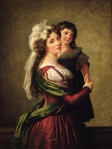 Madam Rousseau ve Kızı, 1789